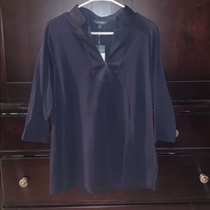 1x Ralph Lauren Knit Top, Navy Blue